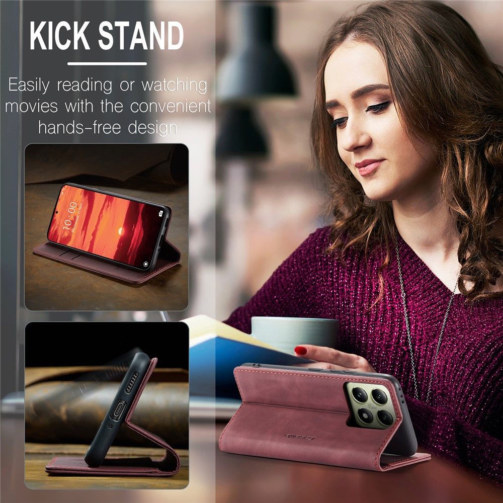 CASEME Handy Tasche für Xiaomi 14T Wallet 013 Series Hülle Business Klapp Etui