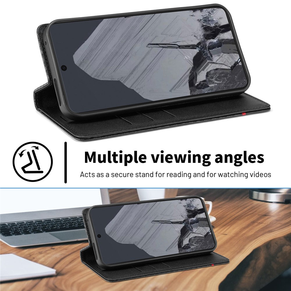 LC.IMEEKE Handy Tasche für Google Pixel 10 PRO XL Carbon Wallet Stripe Hülle