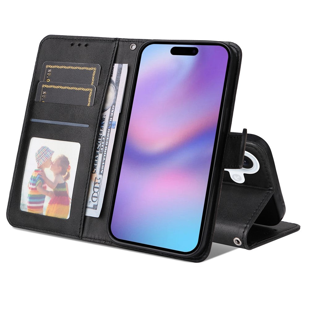 Handy Tasche für Apple iPhone 17 Wallet Magnet Klappetui Hülle Kartenfach Case