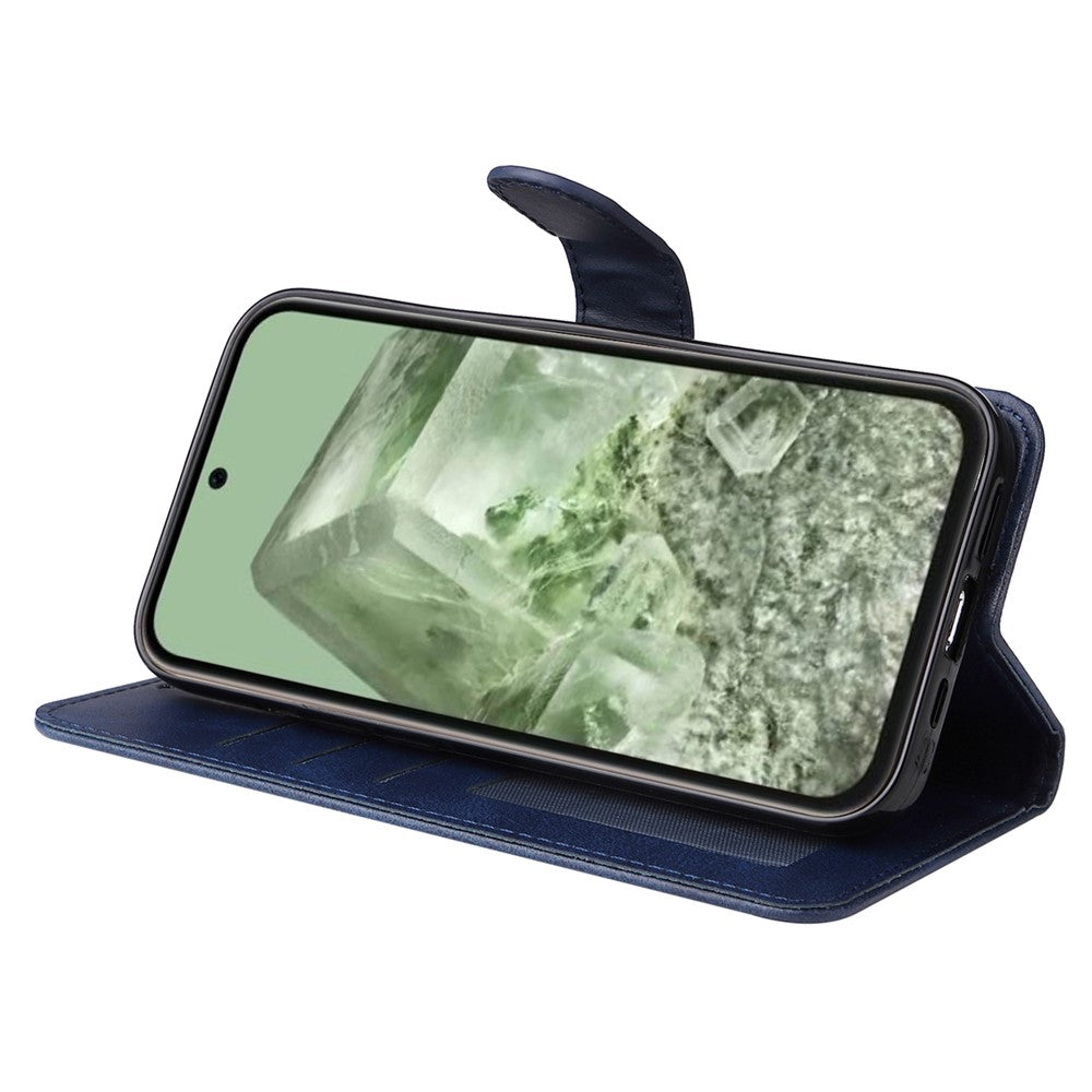 Handy Tasche für Google Pixel 8a Wallet Magnet Klappetui Hülle Kartenfach Case