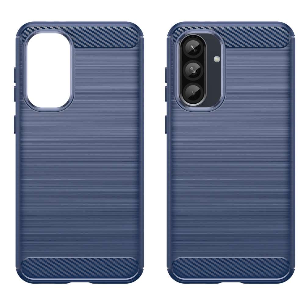 TPU Hülle für Samsung Galaxy A56 A36 Carbon Fiber Skin Brushed Schutzcover Case