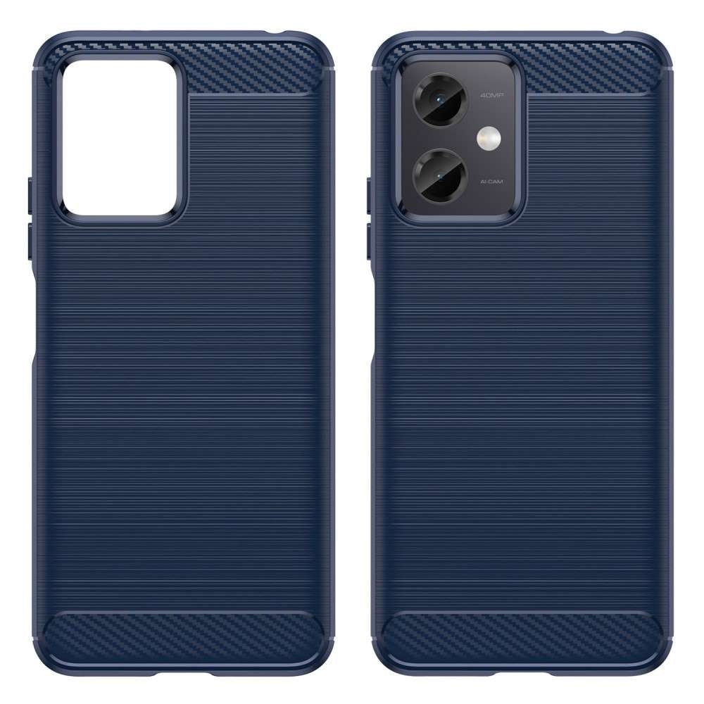TPU Hülle für Xiaomi Redmi Note 12 5G Carbon Fiber Skin Brushed Schutzcover Case