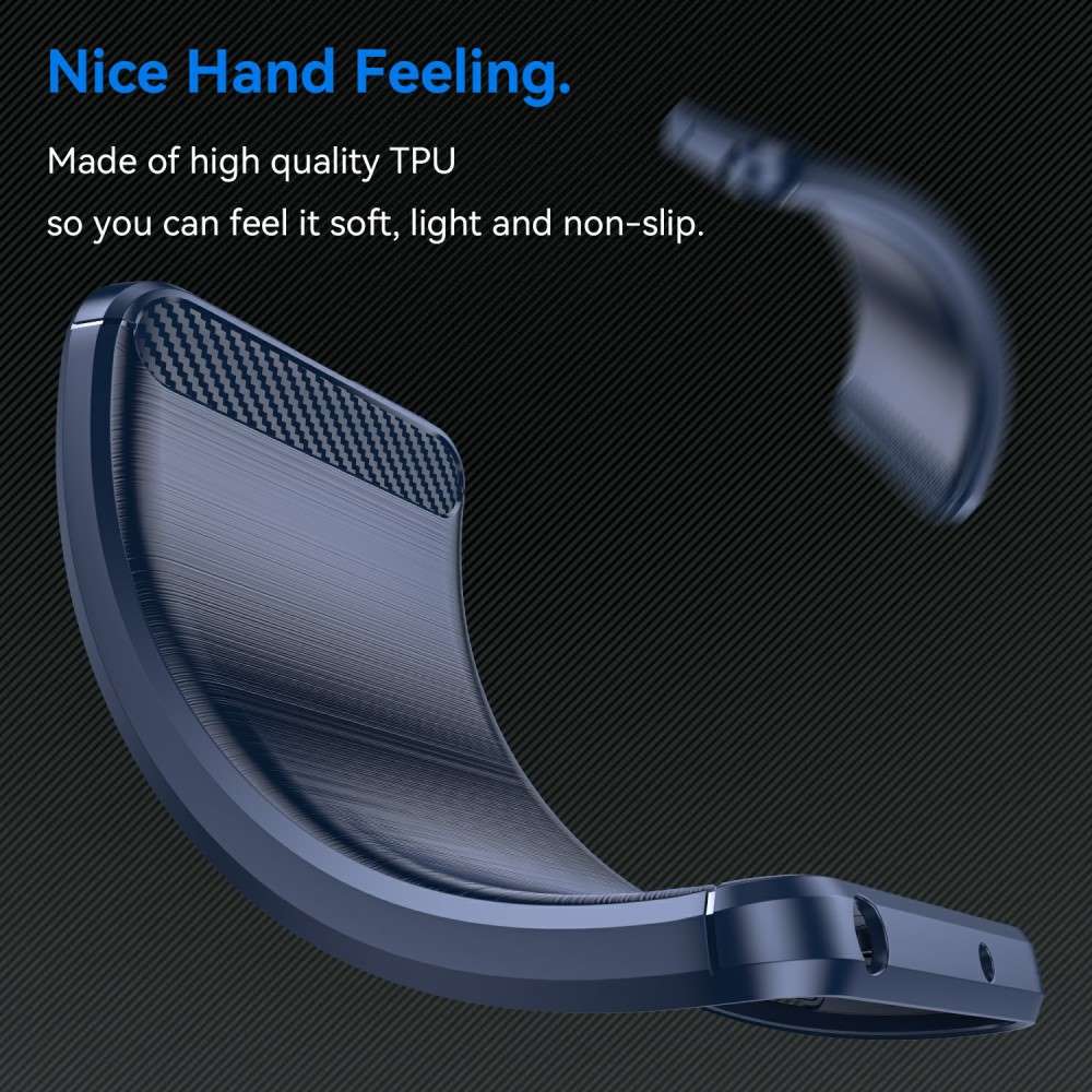 TPU Hülle für Xiaomi 14T 14T PRO Carbon Fiber Skin Brushed Schutzcover Soft Case