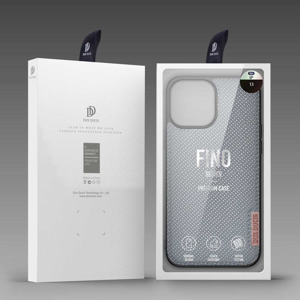 DUX DUCIS TPU Case für APPLE IPHONE 13 Fino Series Nylon Textur Hülle Cover