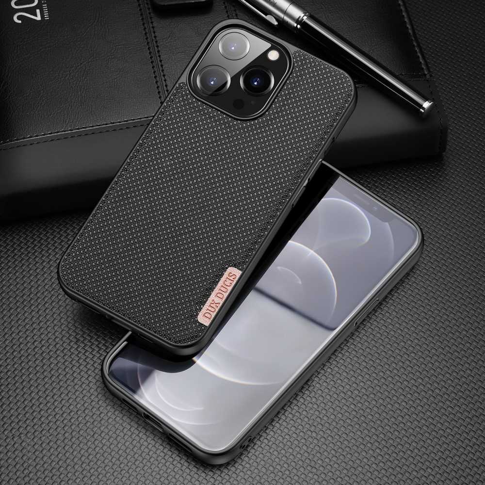 DUX DUCIS TPU Case für APPLE IPHONE 13 PRO Fino Series Nylon Textur Hülle Cover