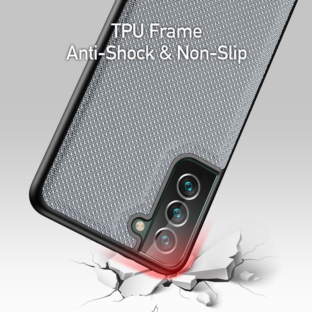 DUX DUCIS TPU Case für SAMSUNG GALAXY S22 PLUS Fino Series Nylon Textur Hülle Cover