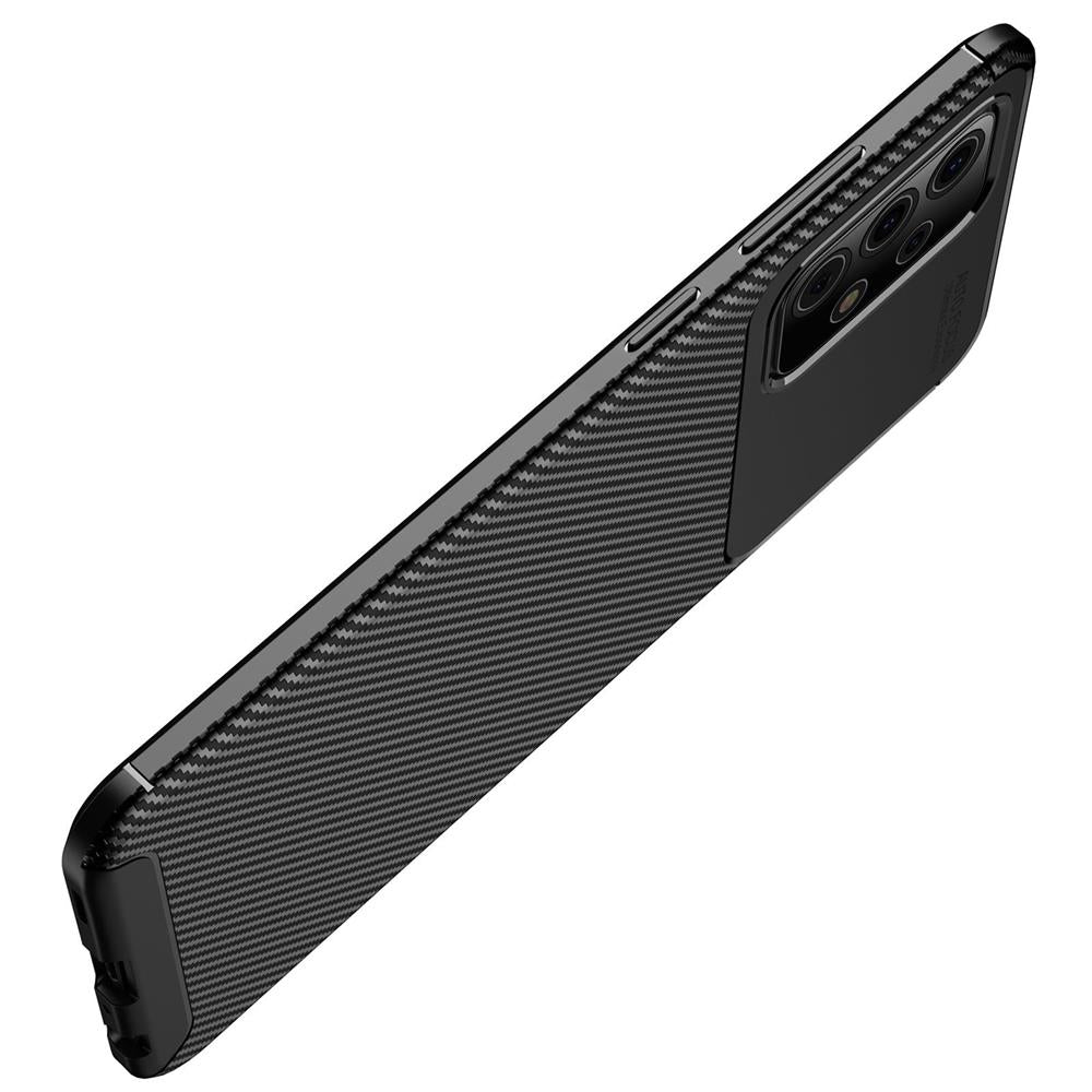 TPU Case für SAMSUNG GALAXY A52 A52s Carbon Fiber Muster Shockproof Hülle Cover