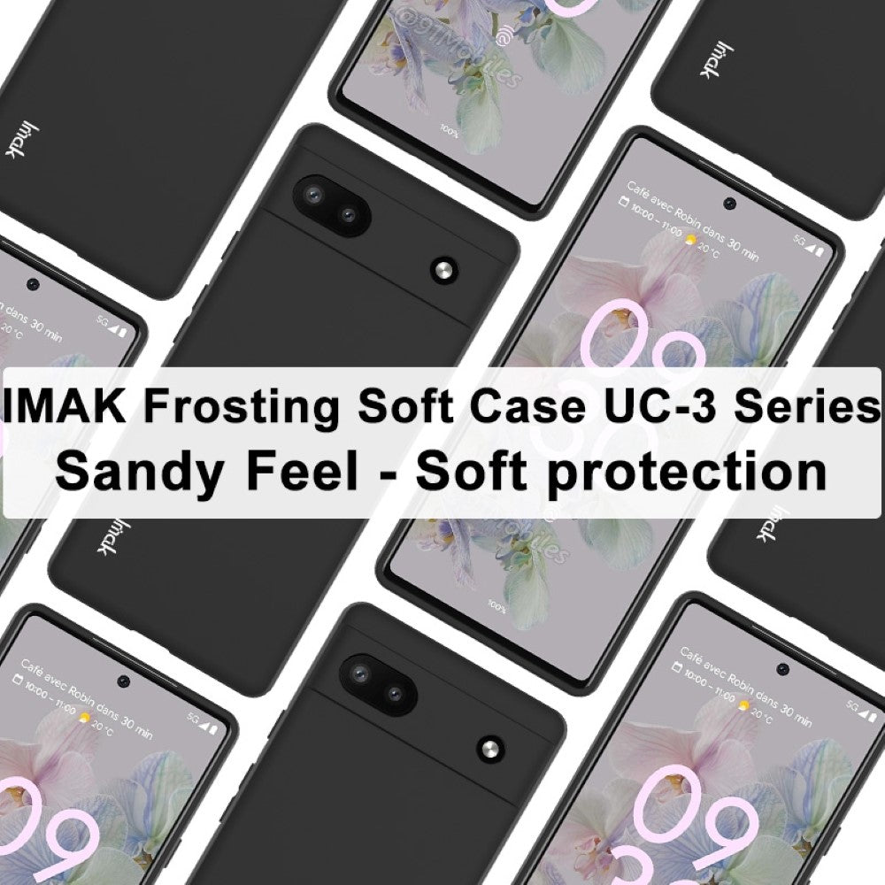 IMAK TPU Case für GOOGLE PIXEL 6a UC-3 Series Frosted Matt Flexibel Schutz Hülle