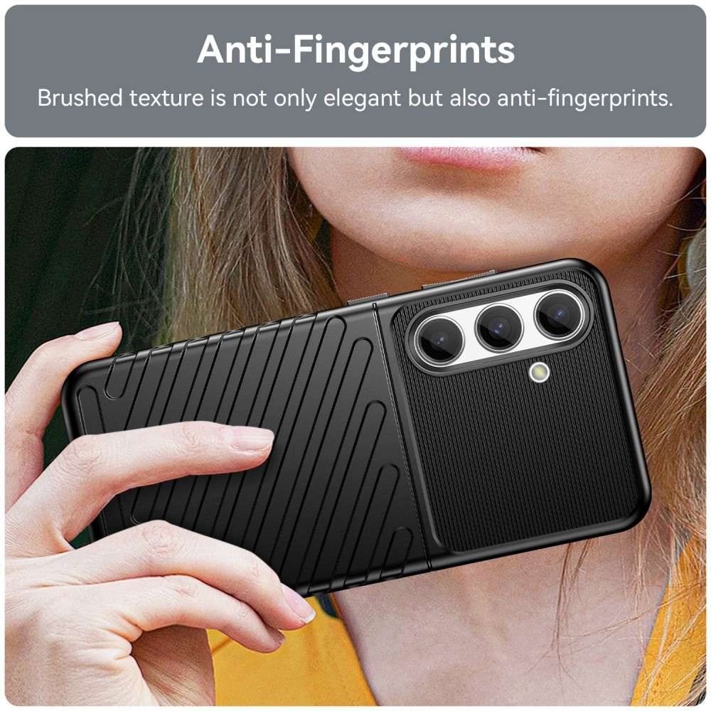 TPU Hülle für Samsung Galaxy S25 Thunder Series Grip Twill Handy Case Rutschfest