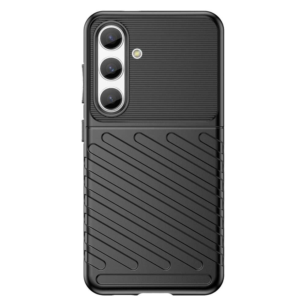 TPU Hülle für Samsung Galaxy S25 Thunder Series Grip Twill Handy Case Rutschfest