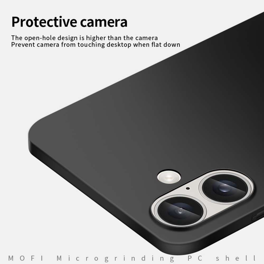 MOFI Hard Cover für Apple iPhone 16 ultradünne PC Handyhülle Matte Case Frosted