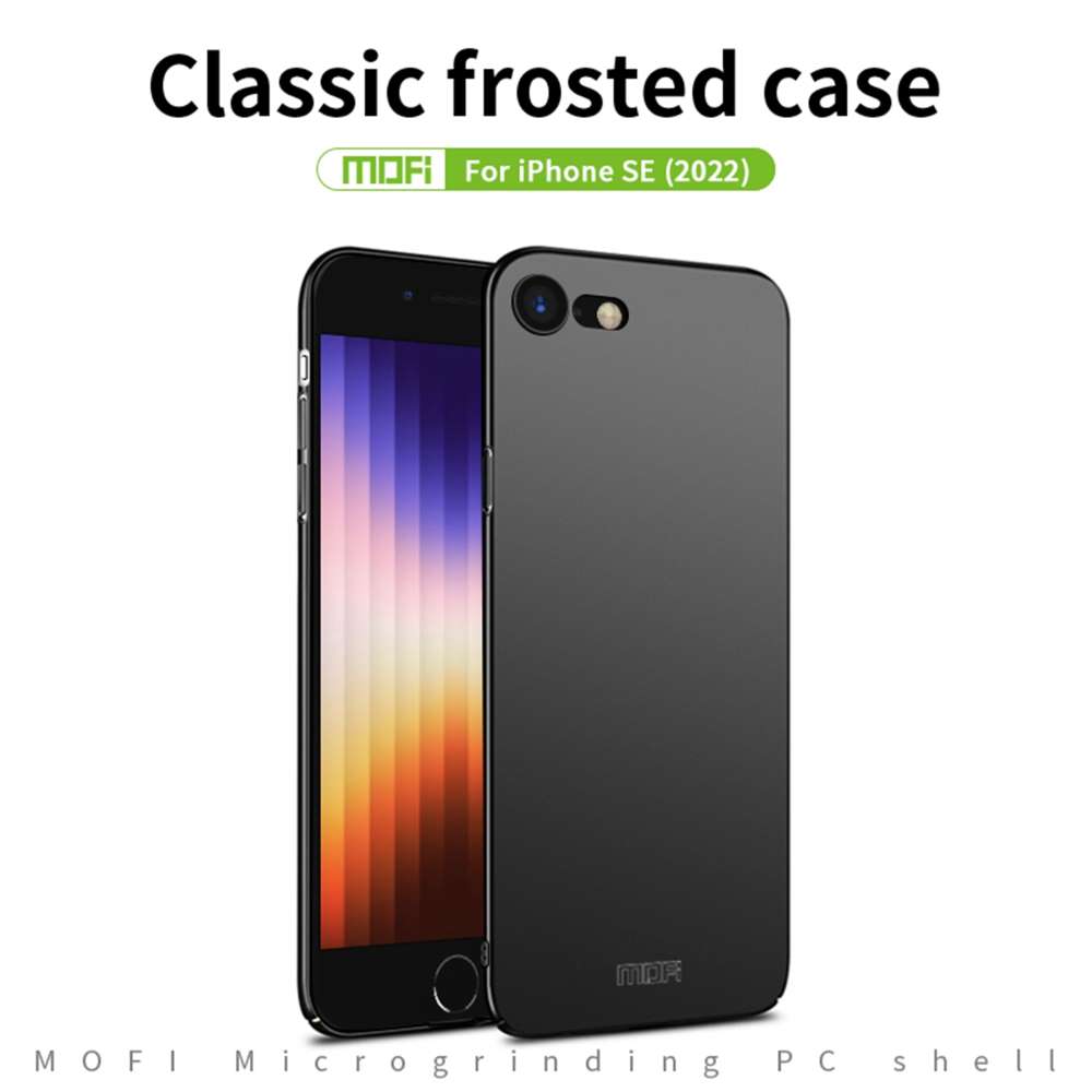 MOFI Hard Cover für Apple iPhone SE 2020 2022 ultradünne Handyhülle Matt Frosted