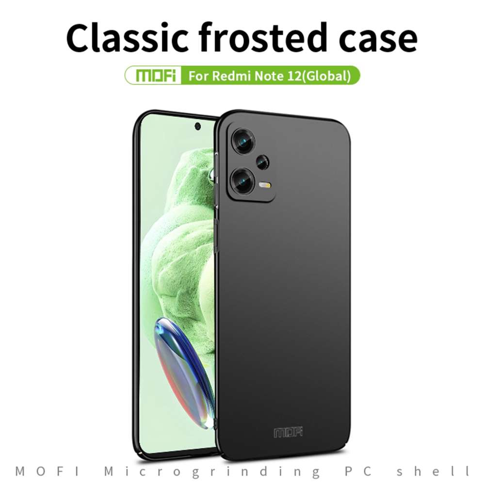 MOFI Hard Cover für Xiaomi Redmi Note 12 5G ultradünne Handyhülle Matt Frosted