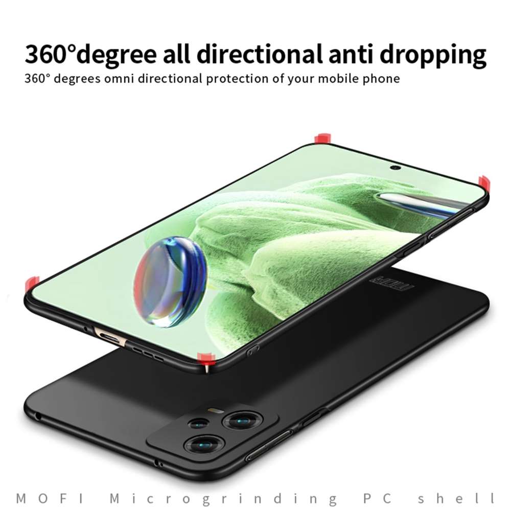 MOFI Hard Cover für Xiaomi Redmi Note 12 5G ultradünne Handyhülle Matt Frosted