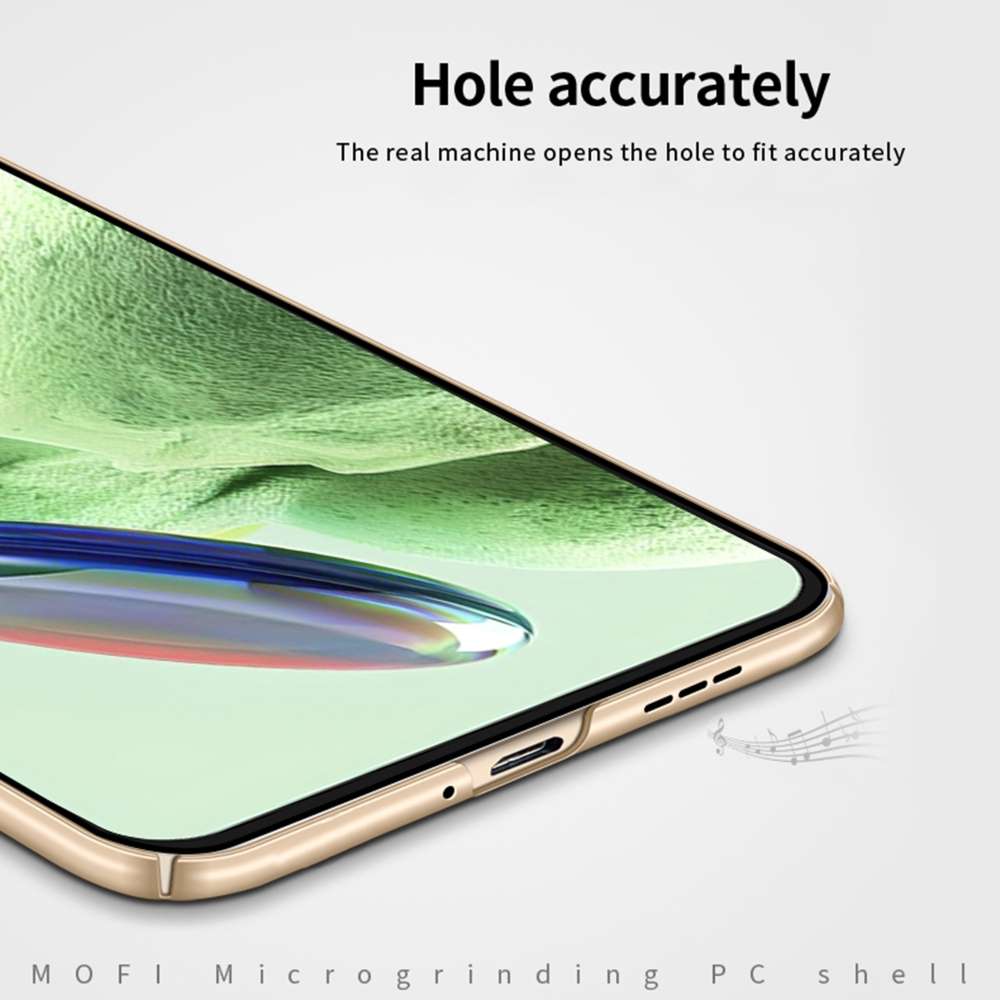 MOFI Hard Cover für Xiaomi Redmi Note 12 5G ultradünne Handyhülle Matt Frosted