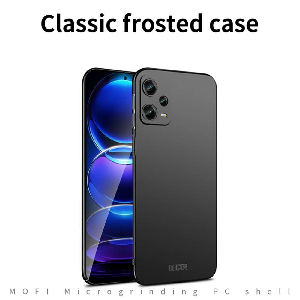 MOFI Hard Cover für Xiaomi Redmi Note 12 PRO+ ultradünne Handyhülle Matt Frosted
