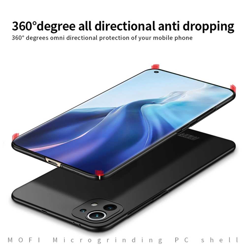 MOFI Hard Case für XIAOMI MI 11 ultradünne PC Handyhülle Cover Matt Shell Thin