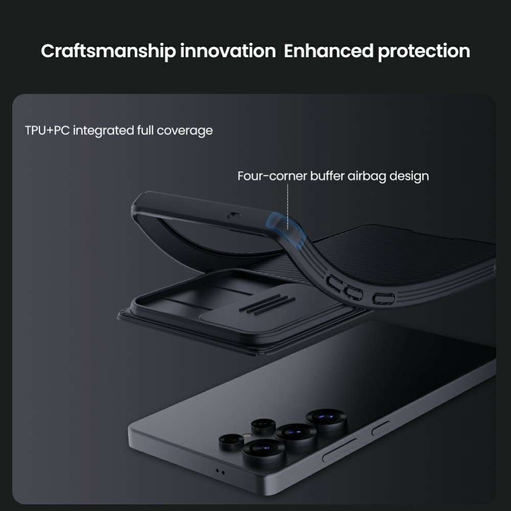 NILLKIN Hybrid Hülle für Samsung Galaxy S25 ULTRA Camshield Pro Case Handy Cover