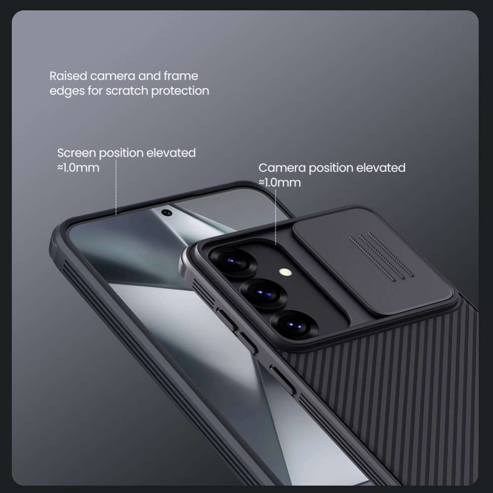 NILLKIN Hybrid Hülle für Samsung Galaxy S25 Camshield Pro Case Handy Full Cover
