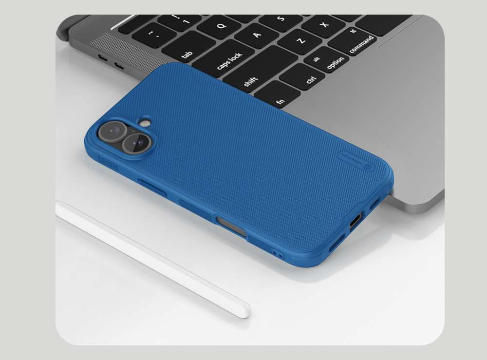 NILLKIN Hard Cover für Apple iPhone 16 Super Frosted Pro Case Matte Schutz Hülle