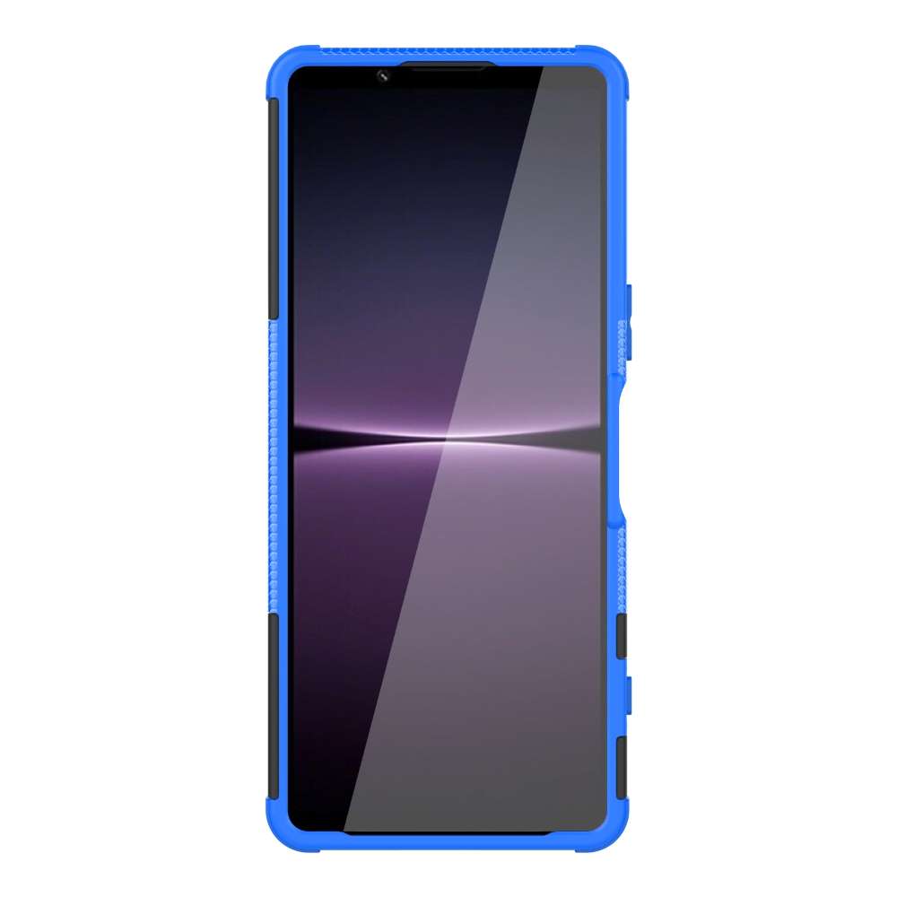 Outdoor Hülle für Sony Xperia 1 IV Tire Rutschfest Kickstand PC TPU Cover Case