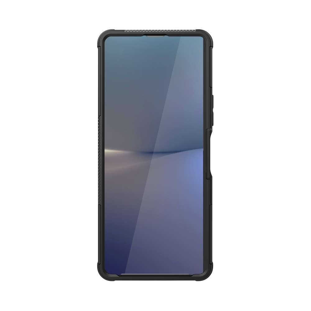 Outdoor Hülle für Sony Xperia 10 V Tire Rutschfest Kickstand PC TPU Cover Case