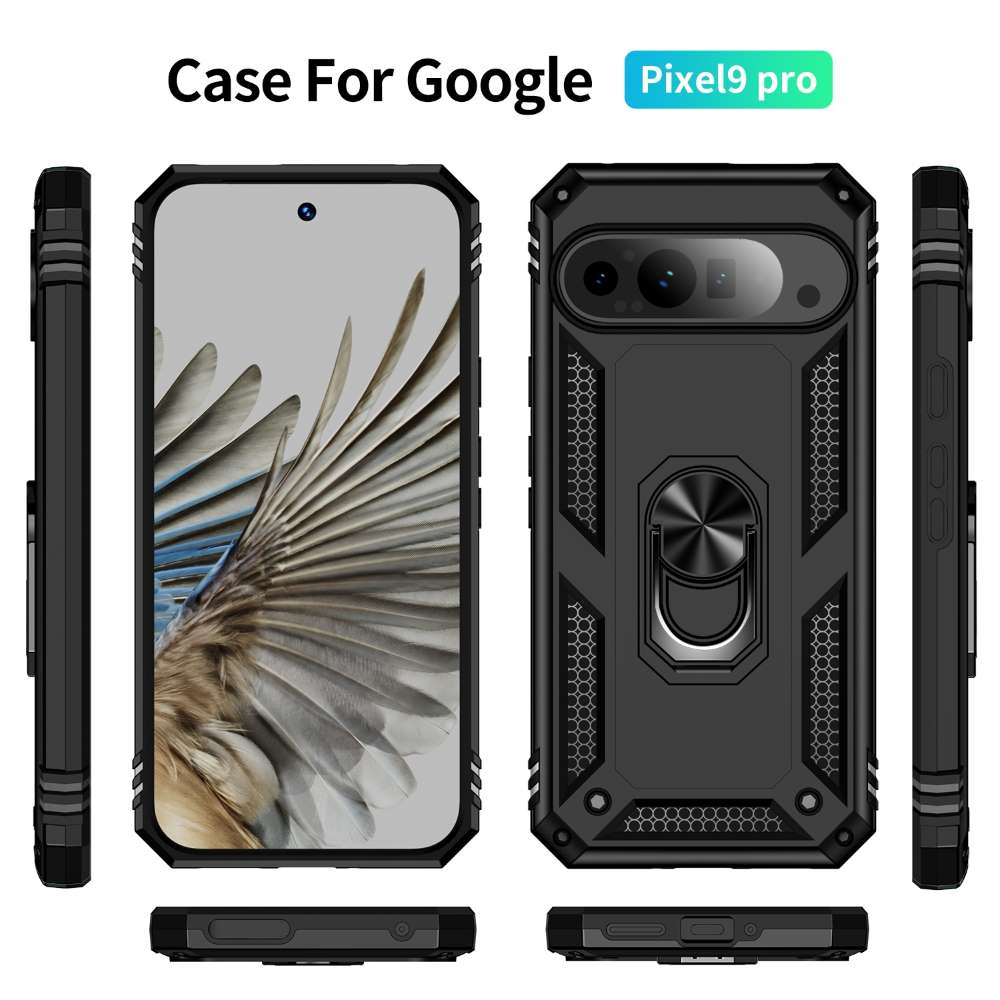 Outdoor Hülle für Google Pixel 9 9 PRO TPU PC Hybrid Sergeant Armor Schutzcover