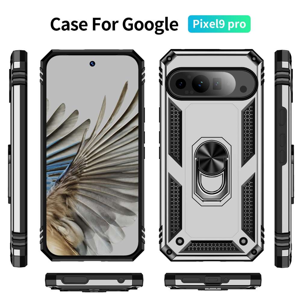 Outdoor Hülle für Google Pixel 9 9 PRO TPU PC Hybrid Sergeant Armor Schutzcover