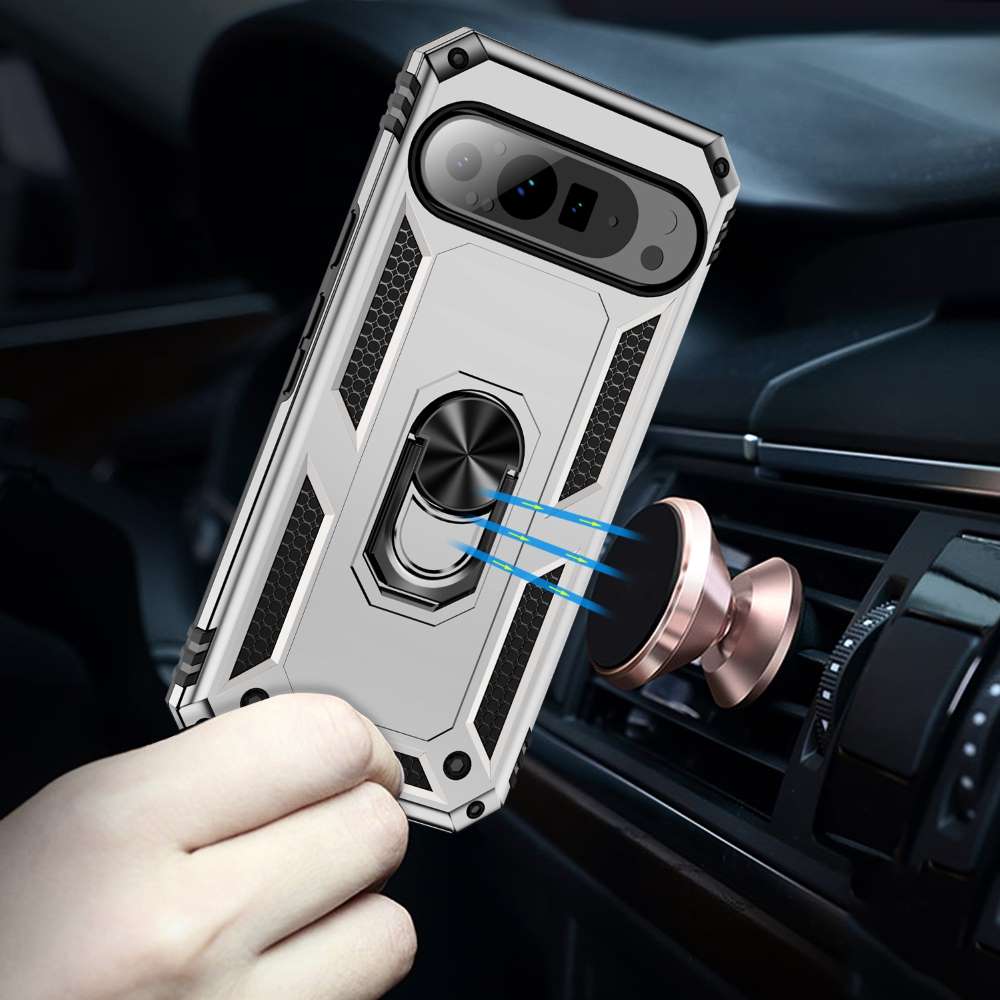 Outdoor Hülle für Google Pixel 9 9 PRO TPU PC Hybrid Sergeant Armor Schutzcover