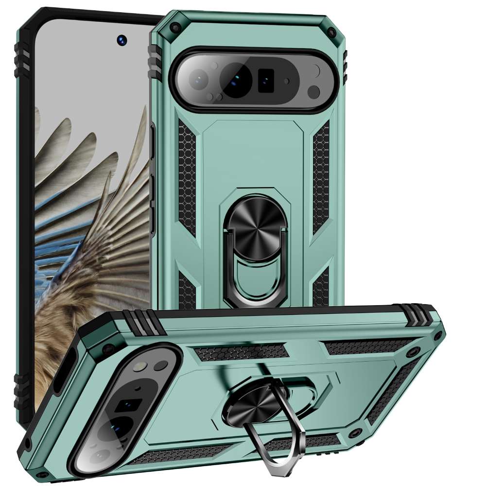 Outdoor Hülle für Google Pixel 9 9 PRO TPU PC Hybrid Sergeant Armor Schutzcover