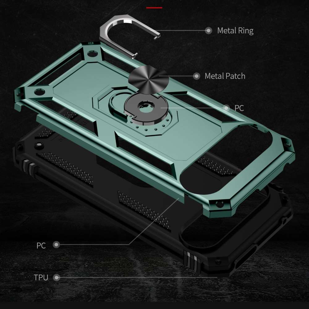 Outdoor Hülle für Google Pixel 9 9 PRO TPU PC Hybrid Sergeant Armor Schutzcover