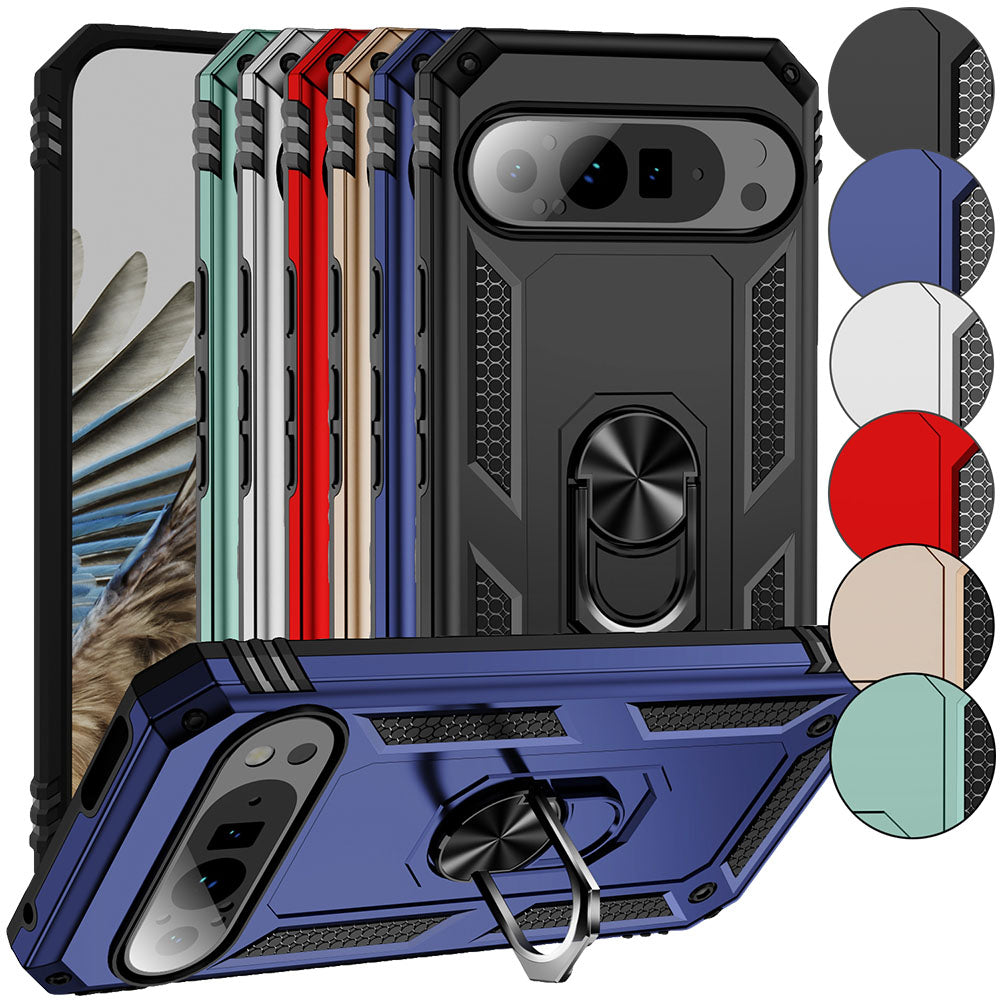 Outdoor Hülle für Google Pixel 9 9 PRO TPU PC Hybrid Sergeant Armor Schutzcover
