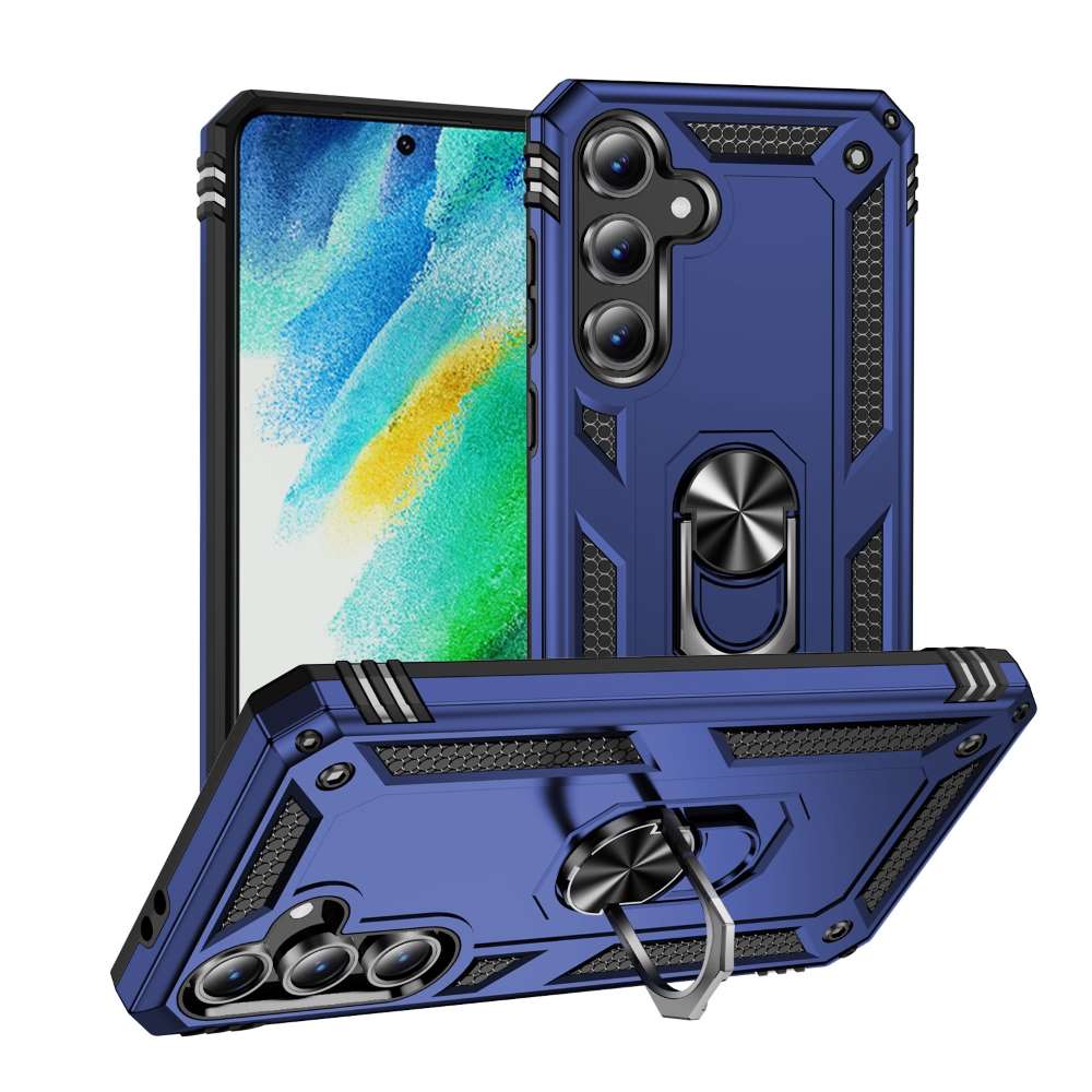 Outdoor Hülle für Samsung Galaxy S24 FE TPU PC Hybrid Sergeant Armor Schutzcover