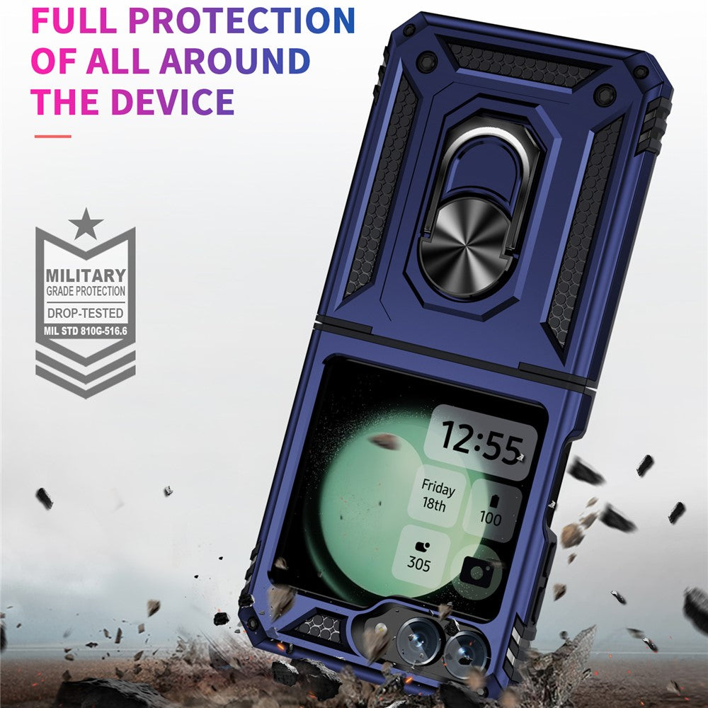 Outdoor Hülle für Samsung Galaxy Z Flip7 FE | Z Flip6 TPU Hybrid Sergeant Cover