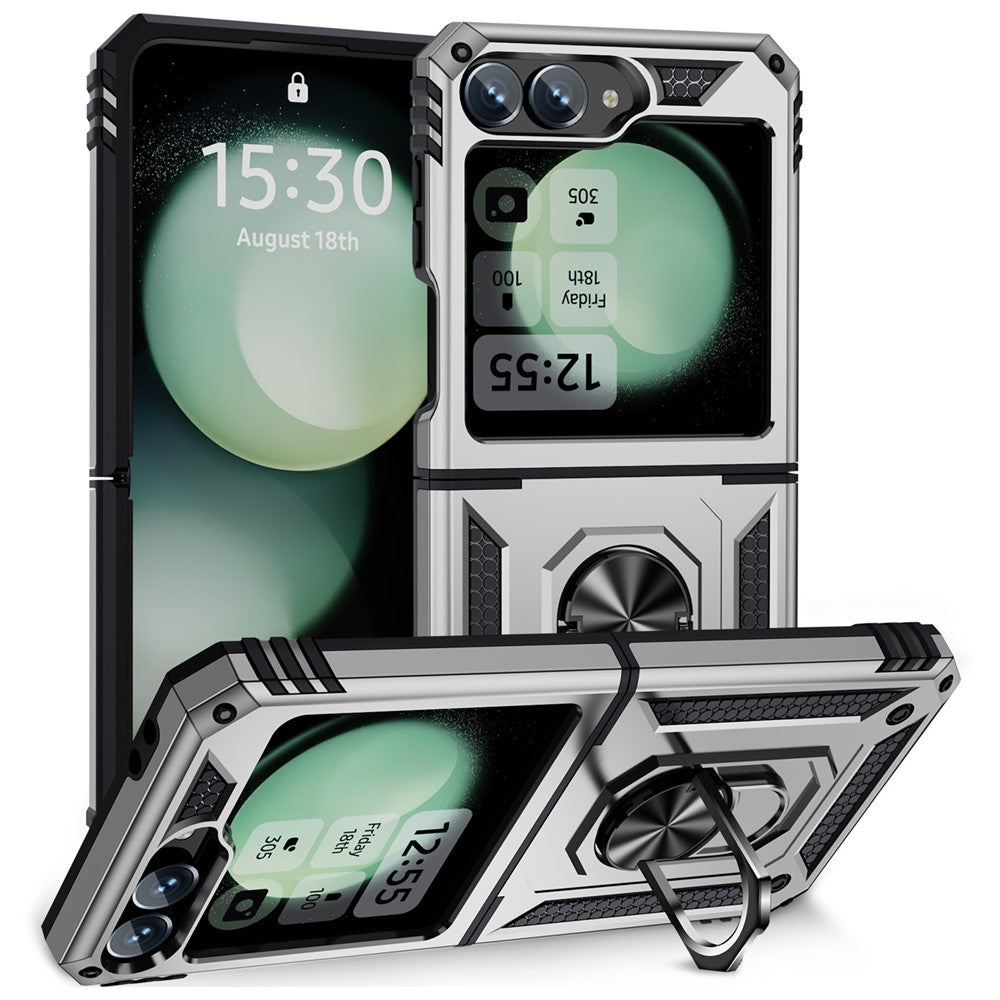 Outdoor Hülle für Samsung Galaxy Z Flip7 FE | Z Flip6 TPU Hybrid Sergeant Cover
