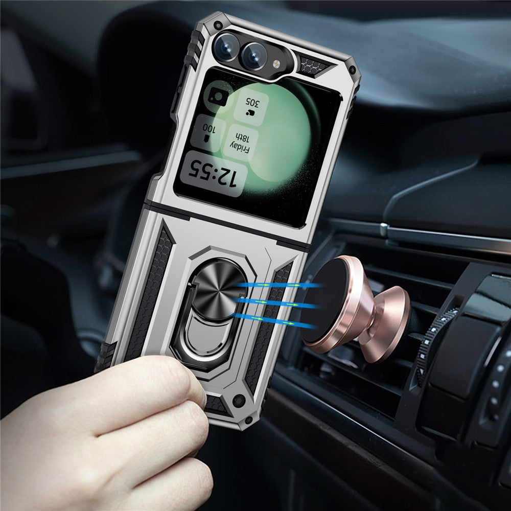 Outdoor Hülle für Samsung Galaxy Z Flip7 FE | Z Flip6 TPU Hybrid Sergeant Cover