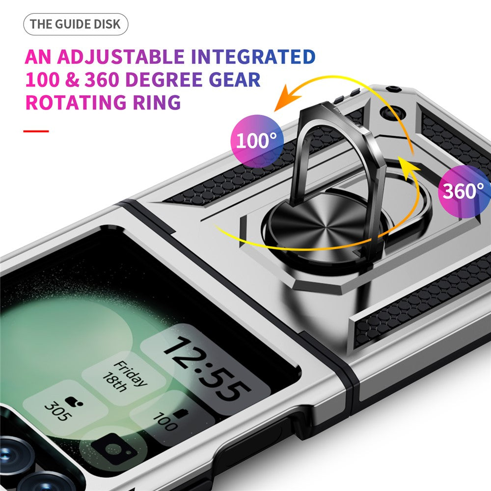 Outdoor Hülle für Samsung Galaxy Z Flip7 FE | Z Flip6 TPU Hybrid Sergeant Cover