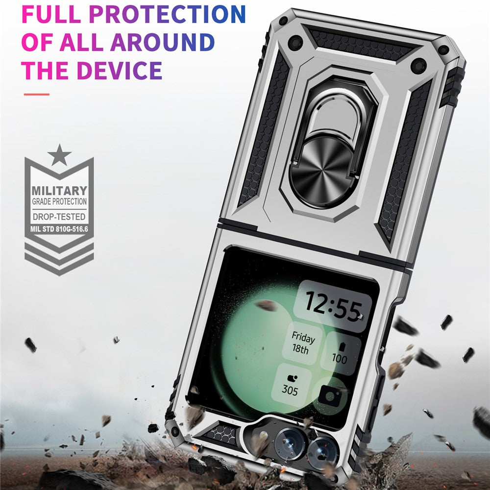 Outdoor Hülle für Samsung Galaxy Z Flip7 FE | Z Flip6 TPU Hybrid Sergeant Cover