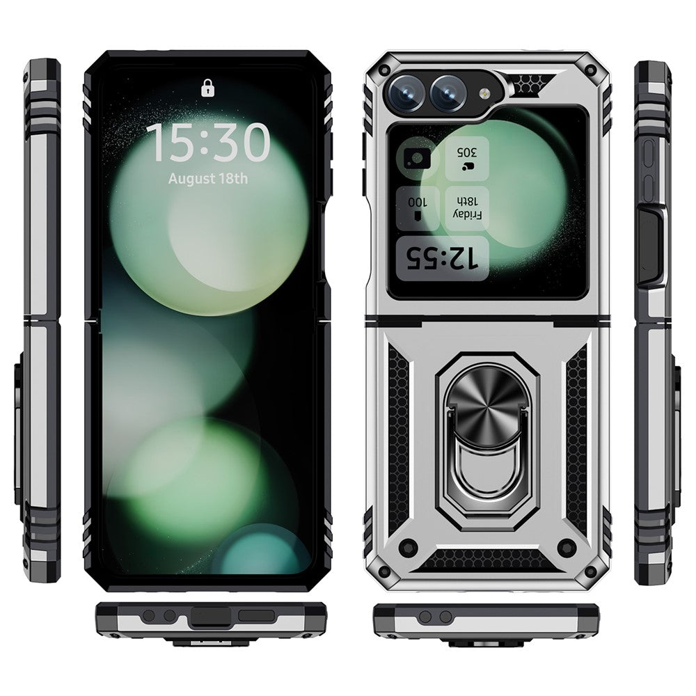 Outdoor Hülle für Samsung Galaxy Z Flip7 FE | Z Flip6 TPU Hybrid Sergeant Cover