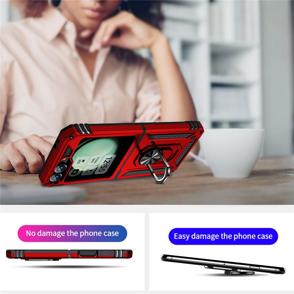 Outdoor Hülle für Samsung Galaxy Z Flip7 FE | Z Flip6 TPU Hybrid Sergeant Cover