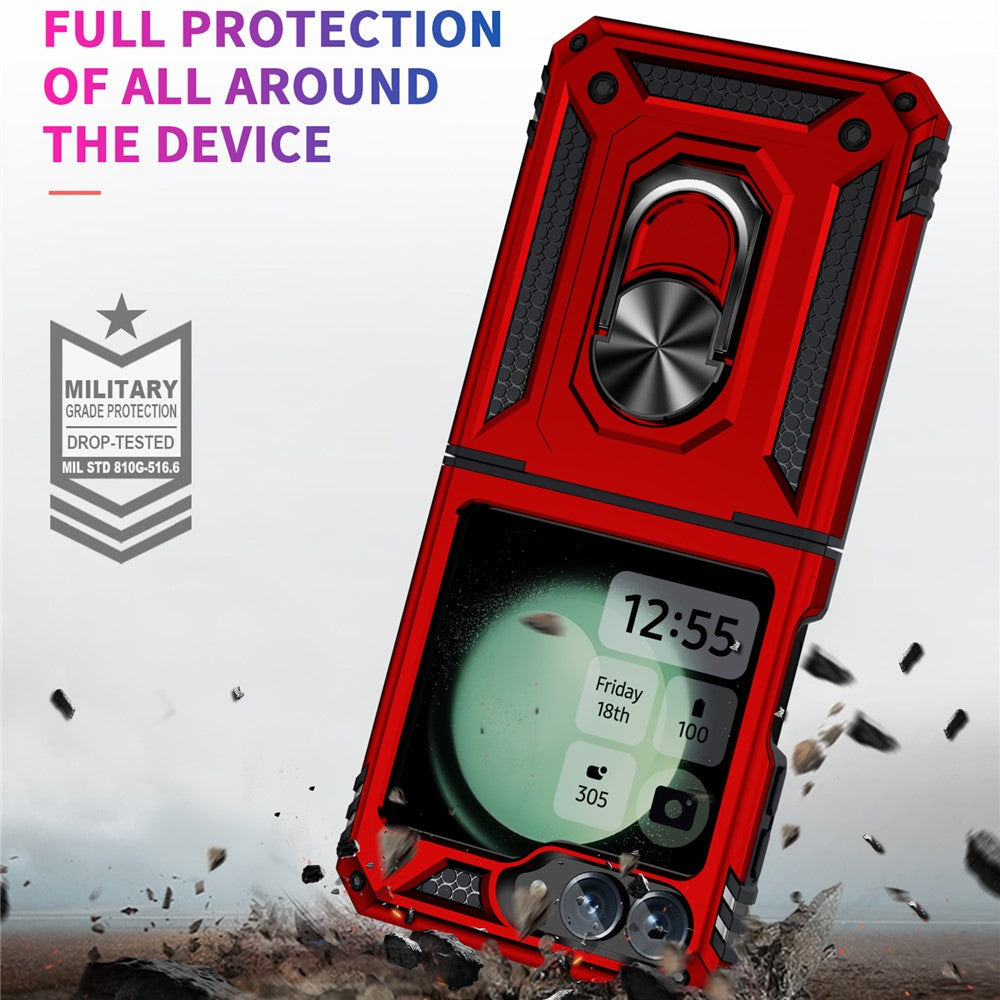 Outdoor Hülle für Samsung Galaxy Z Flip7 FE | Z Flip6 TPU Hybrid Sergeant Cover