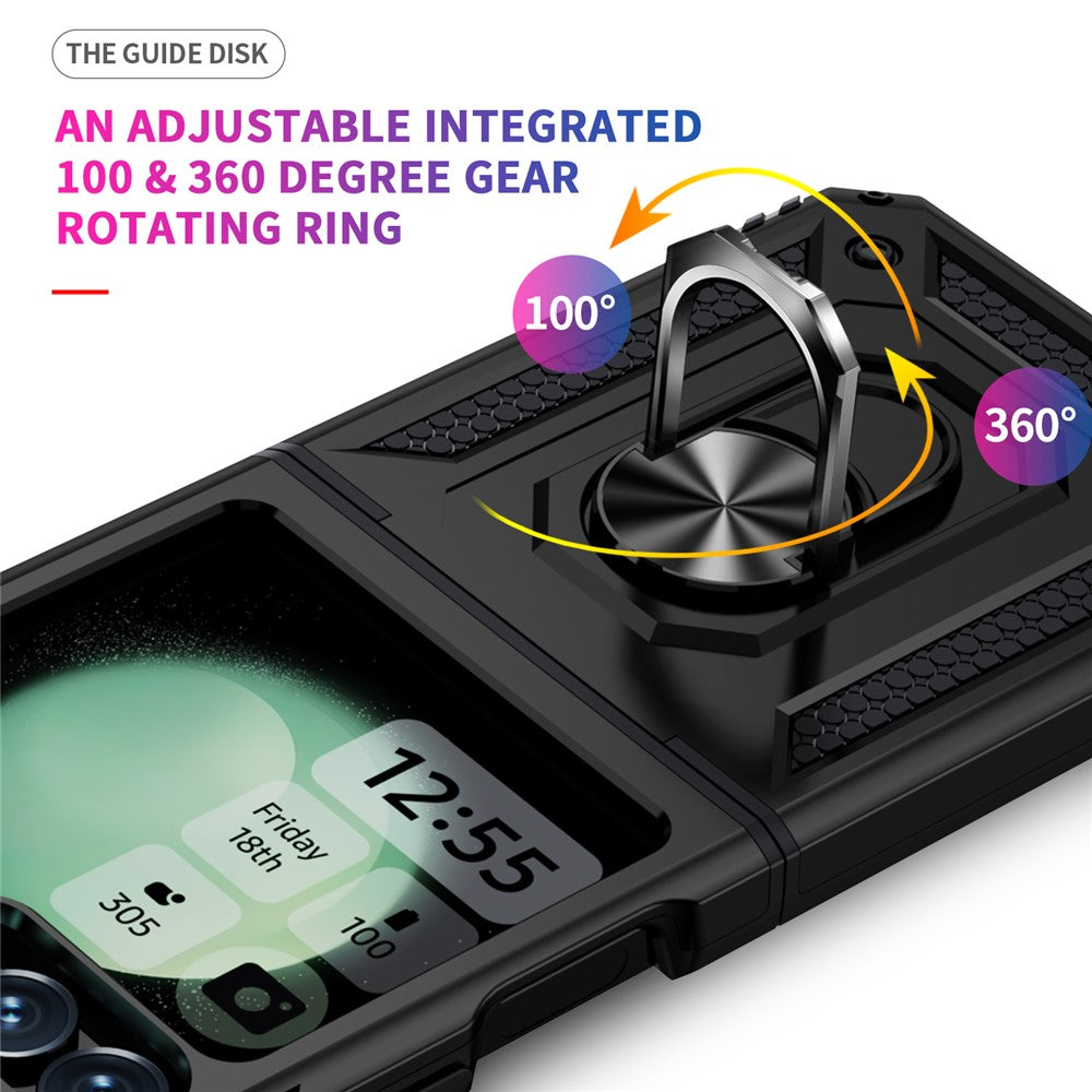 Outdoor Hülle für Samsung Galaxy Z Flip7 FE | Z Flip6 TPU Hybrid Sergeant Cover