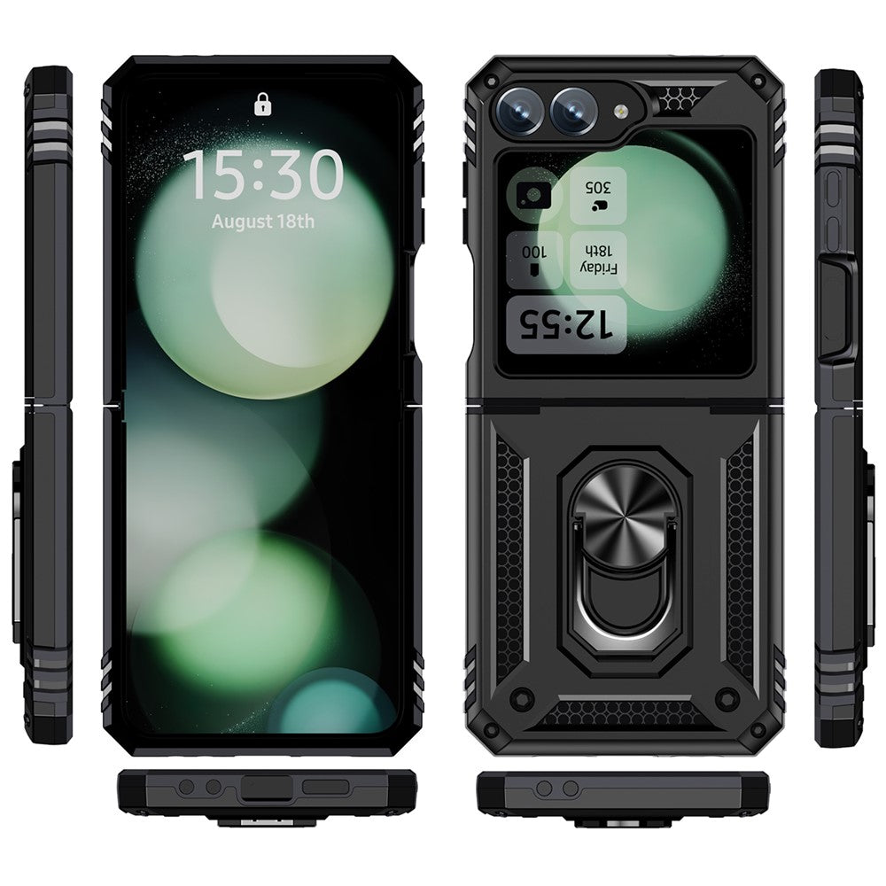 Outdoor Hülle für Samsung Galaxy Z Flip7 FE | Z Flip6 TPU Hybrid Sergeant Cover