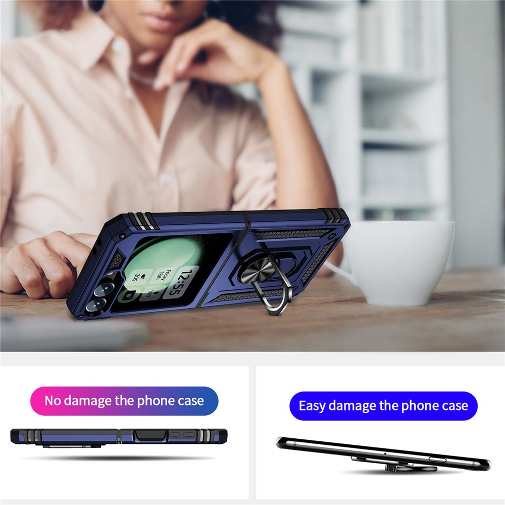 Outdoor Hülle für Samsung Galaxy Z Flip7 FE | Z Flip6 TPU Hybrid Sergeant Cover