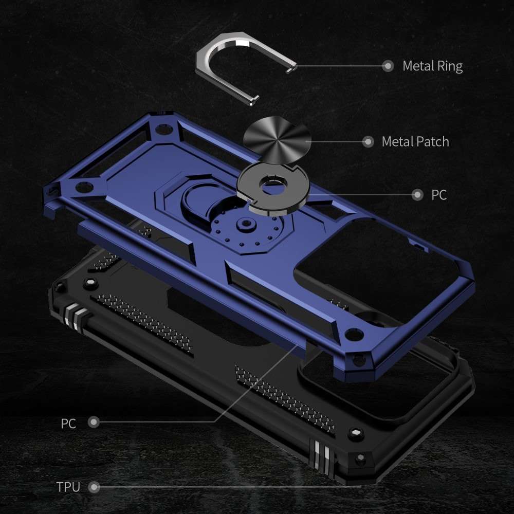 Outdoor Hülle für Xiaomi 14 TPU PC Hybrid Sergeant Armor Ring Schutzcover Case