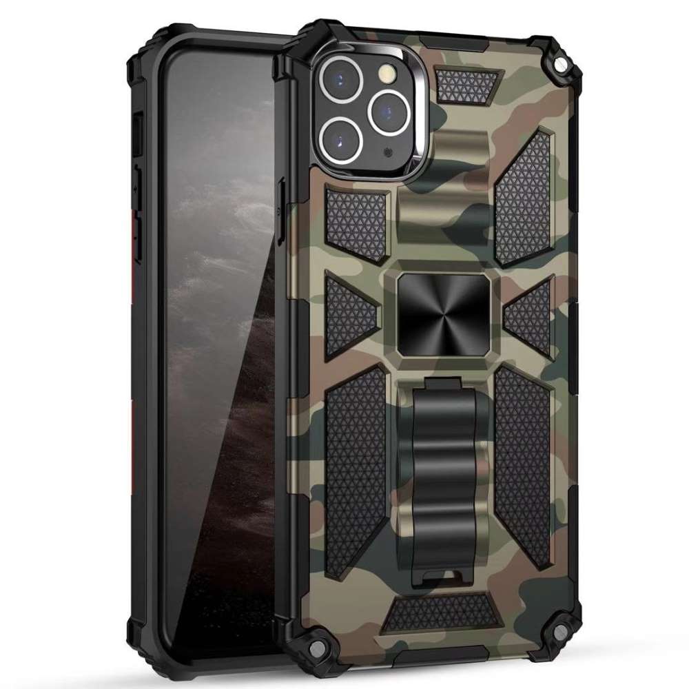 Outdoor Hülle für Apple iPhone 12 | 12 PRO Camouflage Shockproof PC Schutzcover