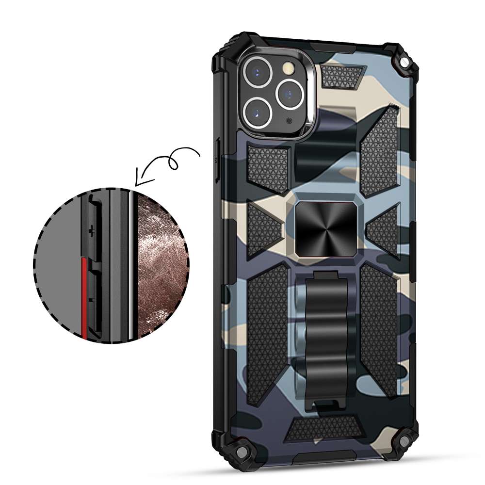 Outdoor Hülle für Apple iPhone 12 | 12 PRO Camouflage Shockproof PC Schutzcover