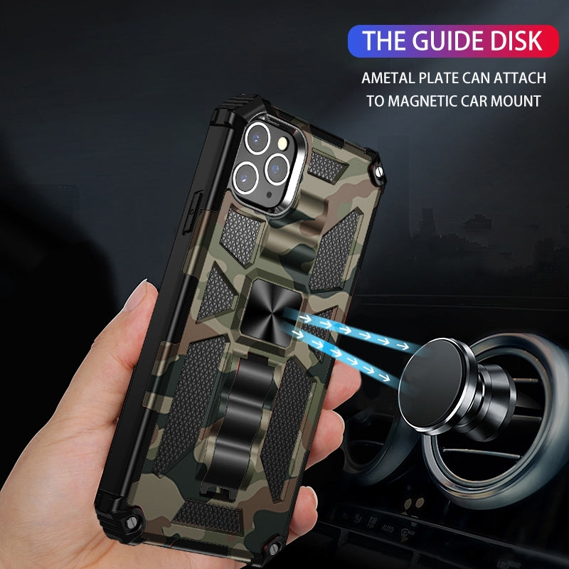 Outdoor Hülle für Apple iPhone 11 PRO MAX Camouflage Shockproof PC Schutzcover