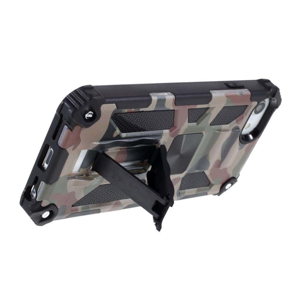 Outdoor Hülle für Apple iPhone SE 2020 2022 Camouflage Shockproof PC Schutzcover