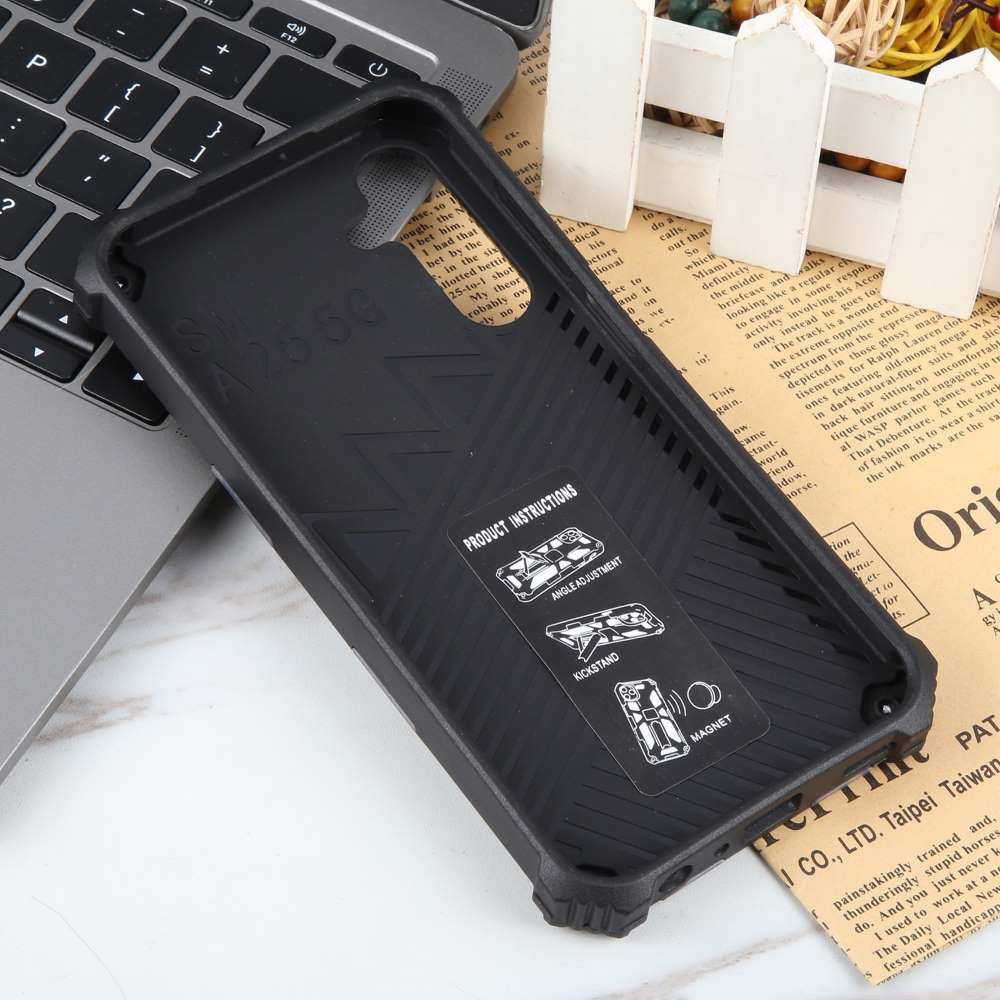 Outdoor Hülle für Samsung Galaxy A25 Camouflage Shockproof Schutz Armor Cover